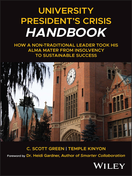 Title details for University President's Crisis Handbook by Scott Green - Available